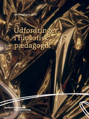 cover image of Udfordringer i filosofisk pædagogik